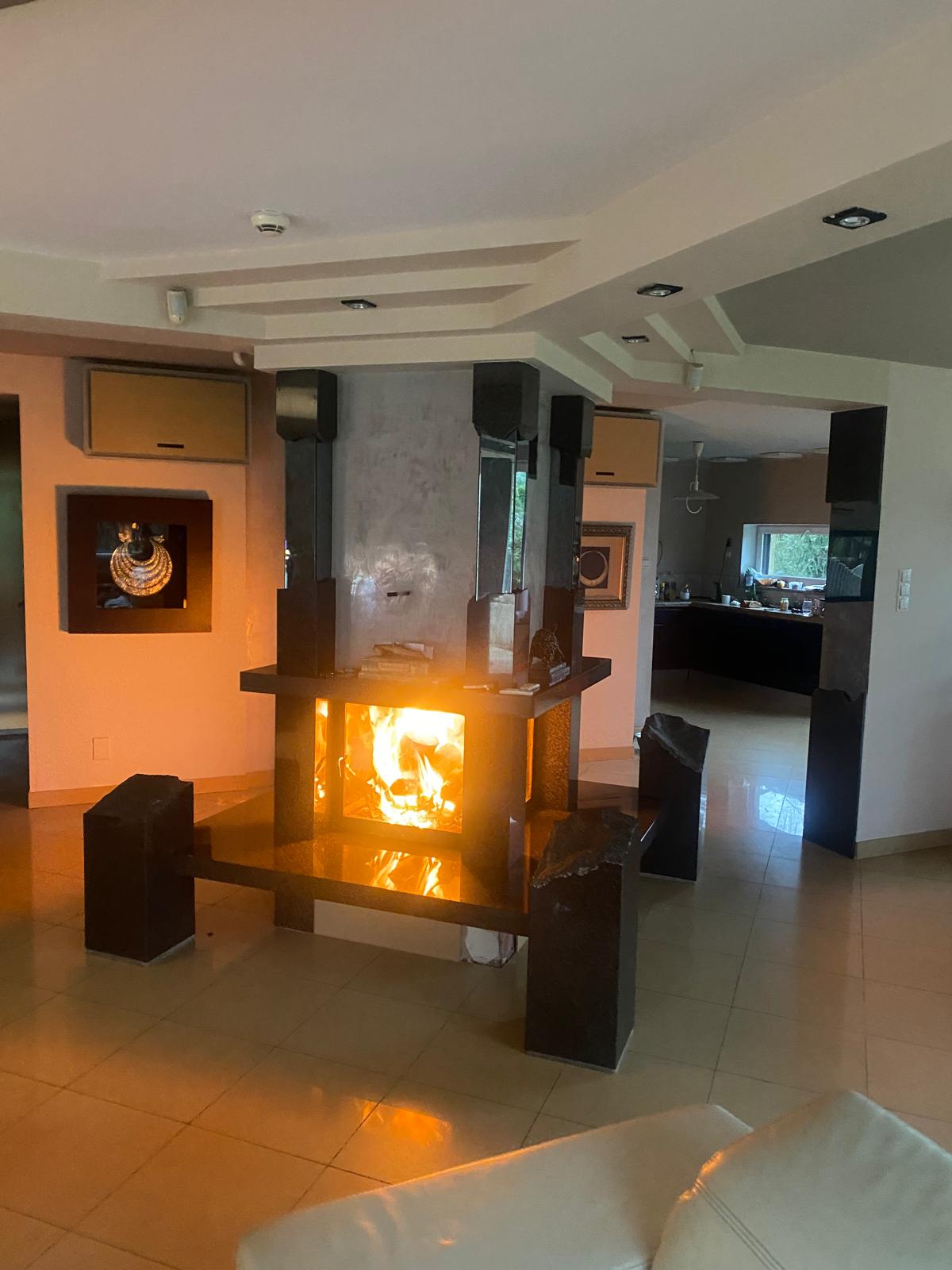 Fireplace living room